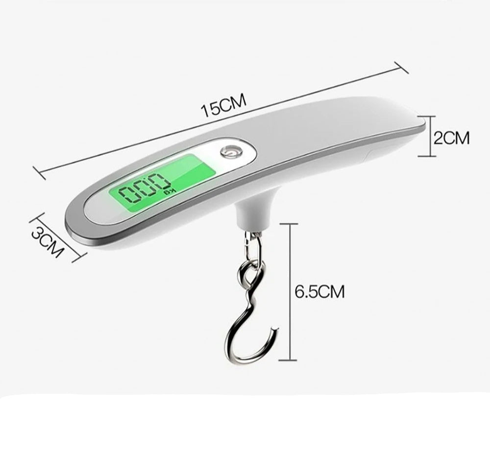 Digital eletrônico Bagagem Balança, Carry-On, Compras, Pesca, Viagem Bagagem e Bolsas, ao ar livre, Aeroporto e Supermercado, 50kg