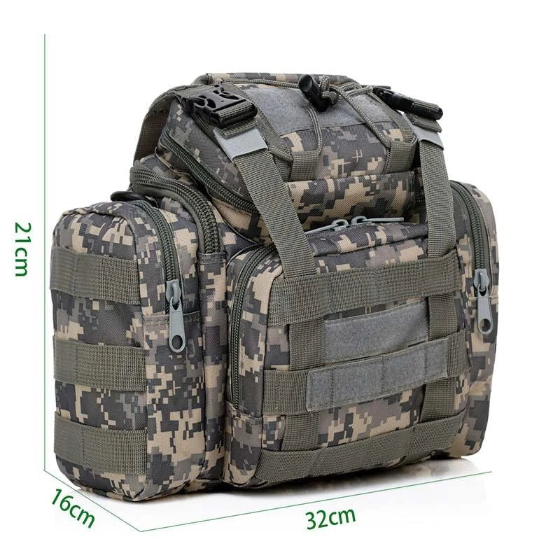 À prova dwaterproof água tático saco da cintura náilon multi-função de acampamento caminhadas caça saco de pesca pistola coldre airsoft combate saco de isca