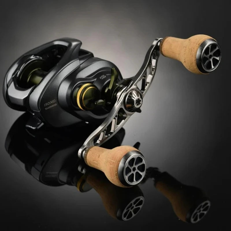 Gomexus cabo do carretel de pesca, 100mm para shimano antares daiwa steez ryoga abu garcia revo alça de ajuste de baixo